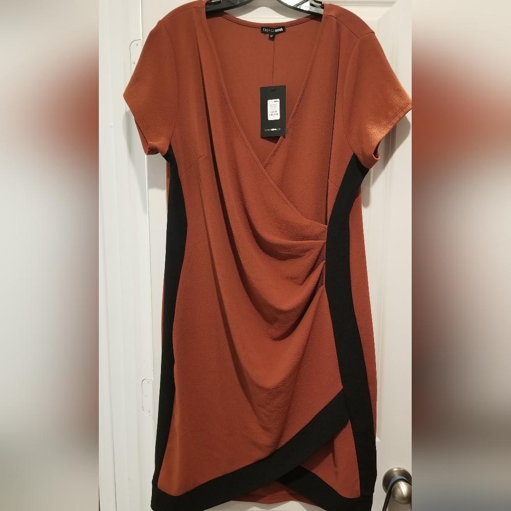 Wrap me up mini dress